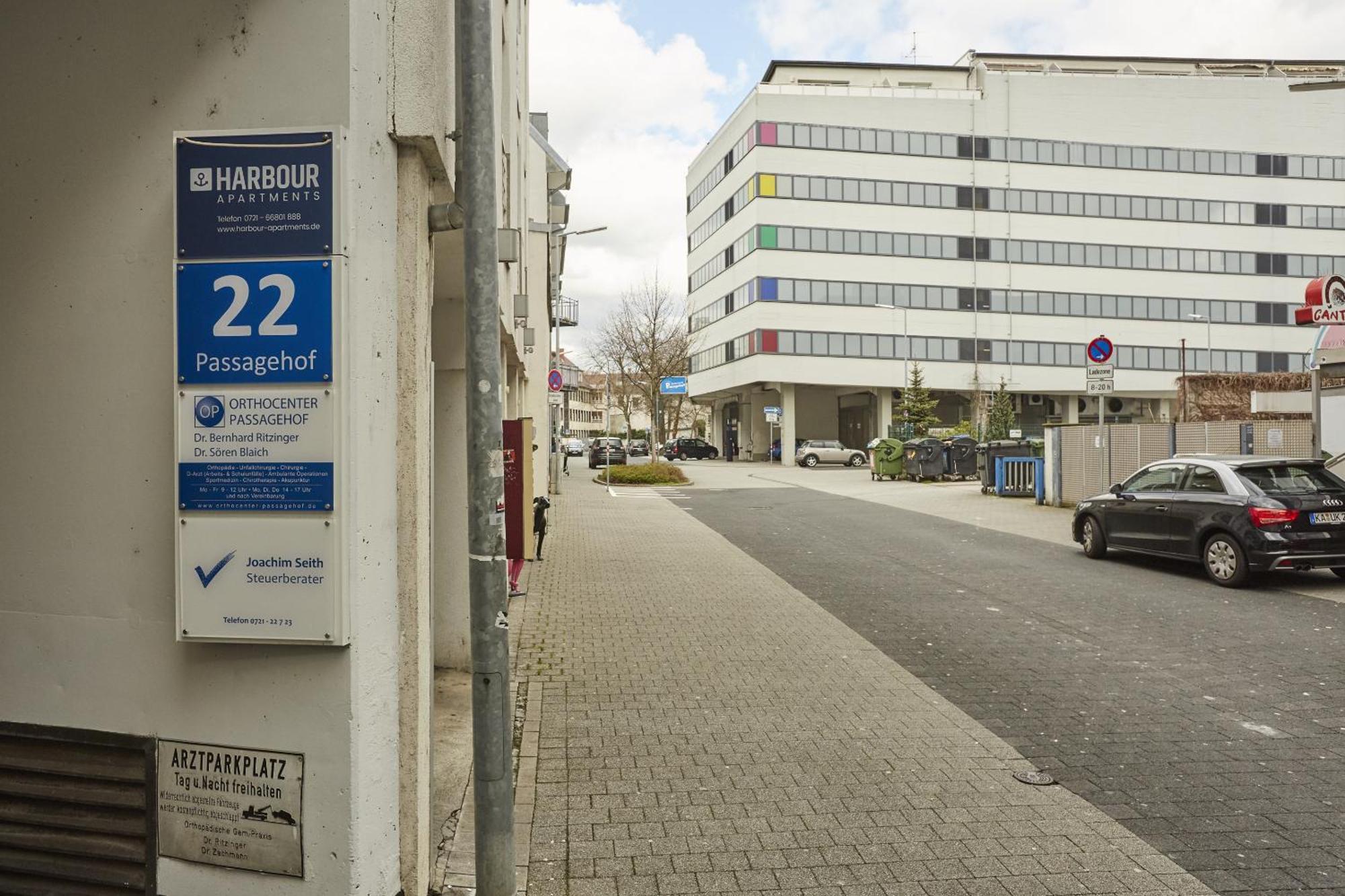 Harbour Apartments Karlsruhe Kültér fotó